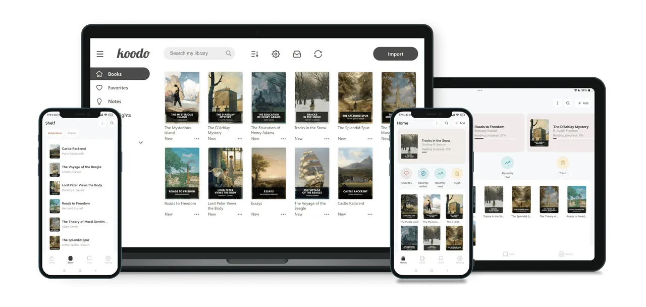 Koodo Reader Screenshot